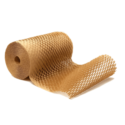 Perforiertes Papier, Wabenstruktur zum Verpacken effeHoney